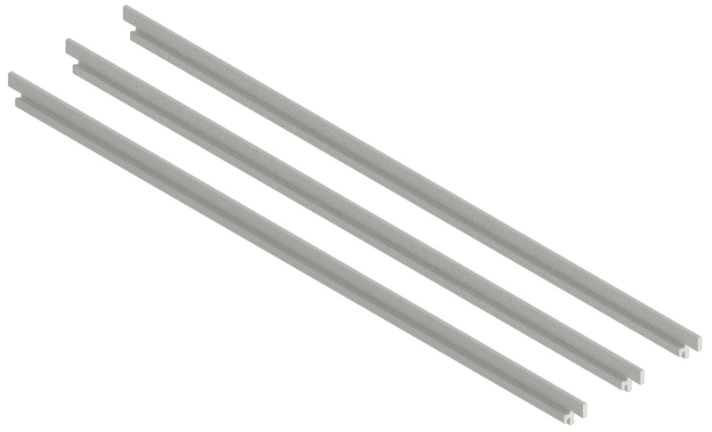 Produktbild UBK 400 033  -  UBK 400 Kantenprofil 3mm für Endstück